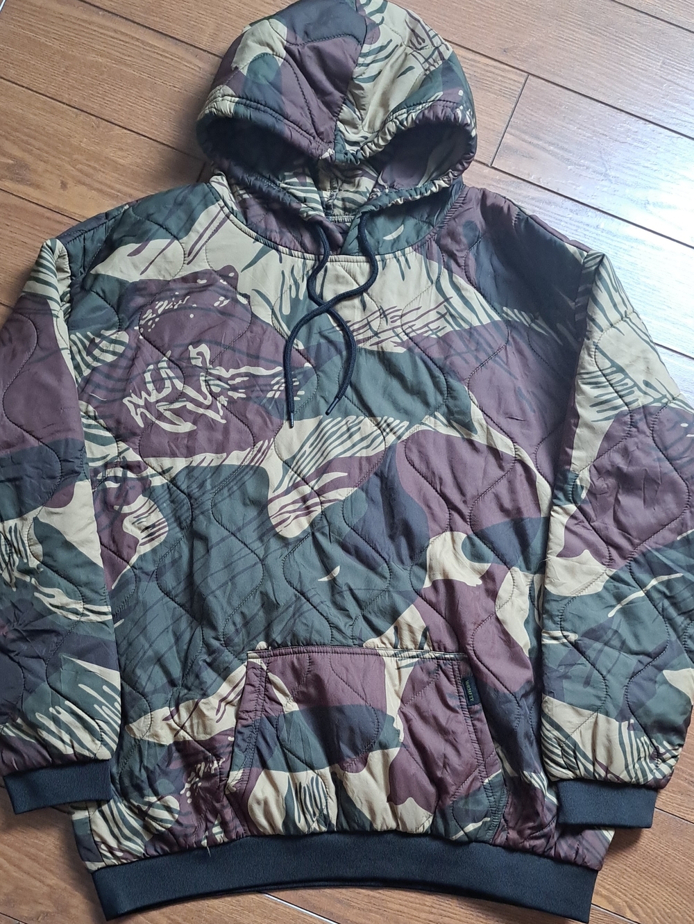 WRMFZY Rhodesian Brushstroke Camo Woobie Hoodie Pullover Gypsy Logo 3XL Rare